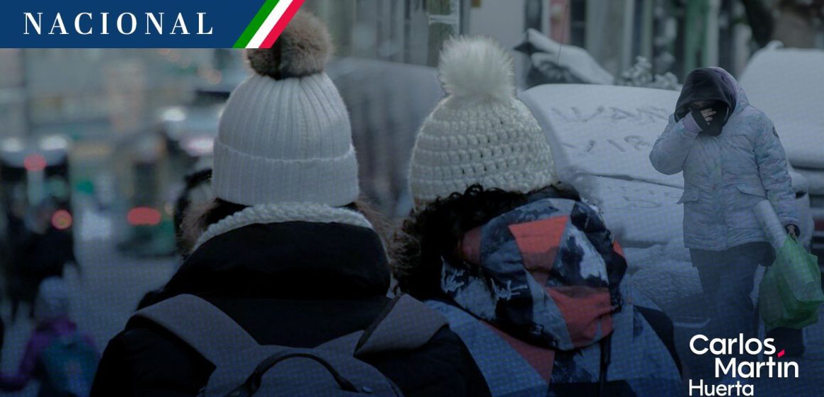 Frente frío 27 y Tormenta Invernal generarán bajas temperaturas