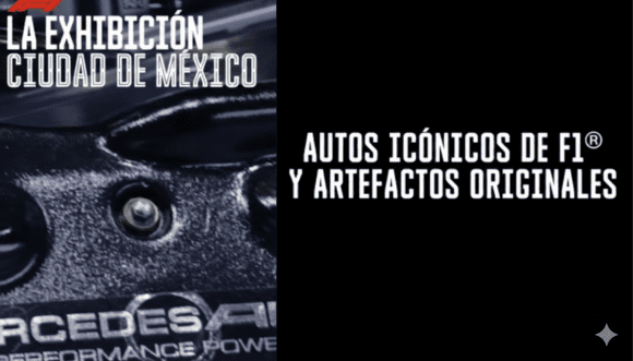 Fórmula 1: La exhibición llega a la Ciudad de México y promete una experiencia inmersiva sin precedentes