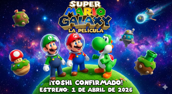 Yoshi aterriza en la gran pantalla: Todo sobre el nuevo tráiler de “Super Mario Galaxy: La Película”