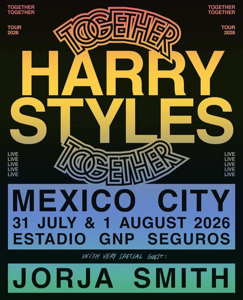 Harry Styles regresa a México con su gira “Together, Together 2026”