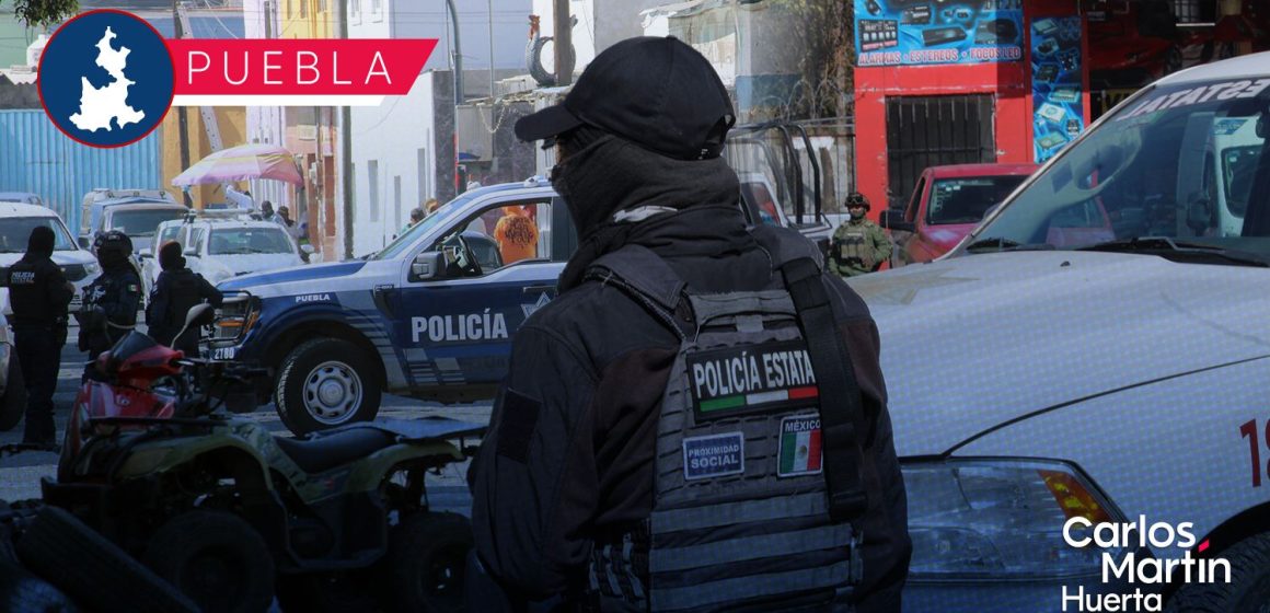 Hay detenidos tras operativo en la 46 Poniente: Fiscalía de Puebla