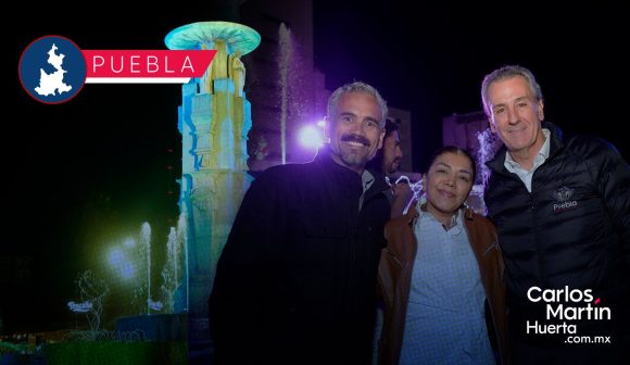 Inauguran mantenimiento integral de la Fuente de los Frailes