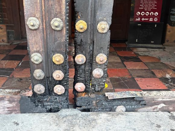 Gobierno de Puebla condena actos vandálicos contra la Catedral; refuerza vigilancia del patrimonio histórico