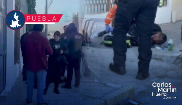 Vecinos de la colonia Santa María dan golpiza a presunto ladrón de autopartes