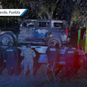 Localizan camioneta abandonada e incendiada en San Salvador El Verde