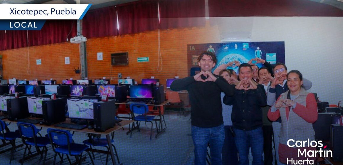 Mejora COBAEP infraestructura educativa en Xicotepec de Juárez