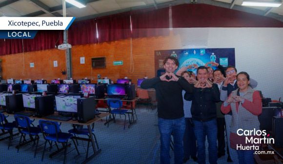 Mejora COBAEP infraestructura educativa en Xicotepec de Juárez