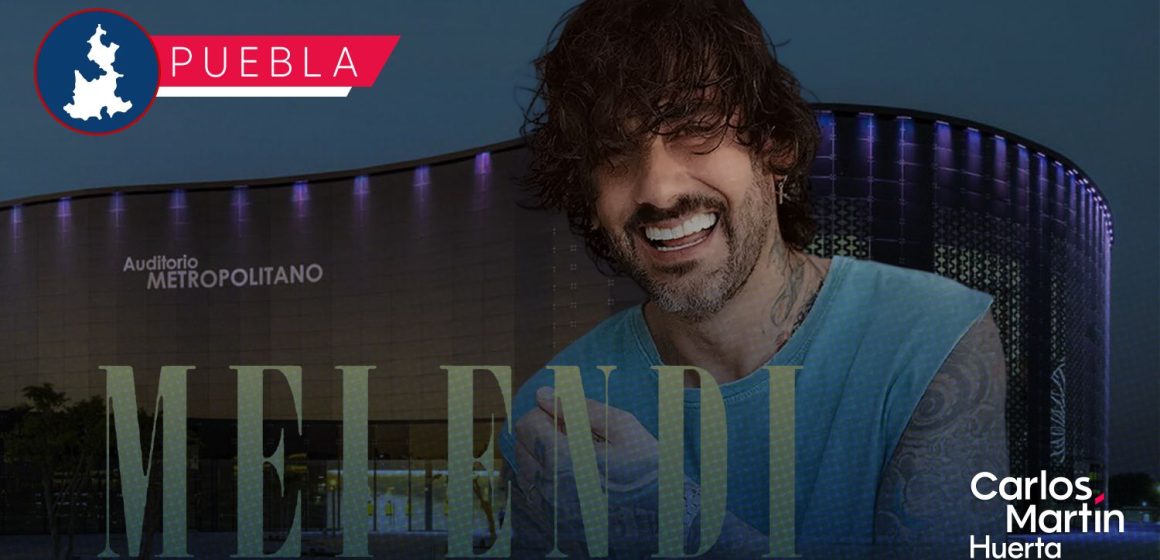 Melendi llega a Puebla con su Tour México 2026