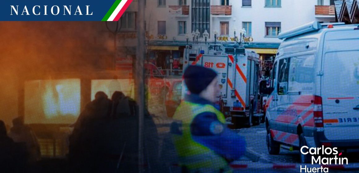 México expresa condolencias tras fatal incendio en Suiza