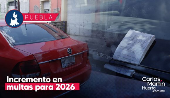 Multas de tránsito tendrán un incremento en 2026; conoce los nuevos costos