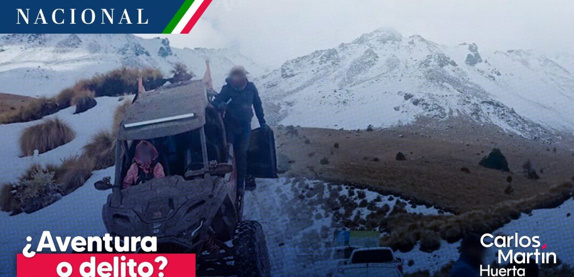 Nevado de Toluca - razers ¿Aventura o delito? La costosa multa y los años de cárcel por meter “Razers” al Nevado de Toluca