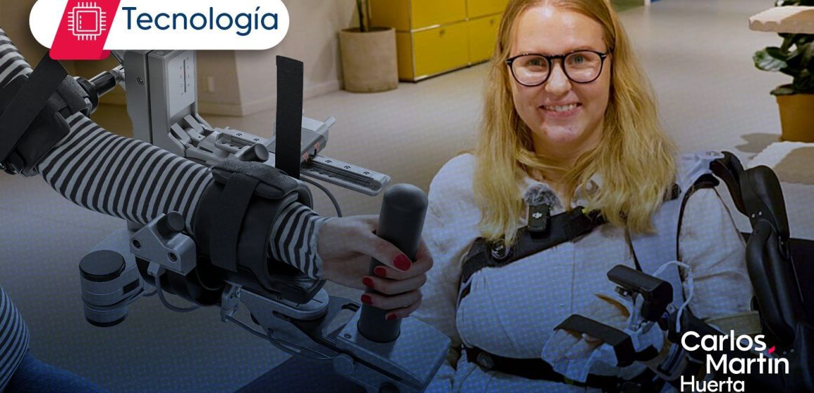 Noruega desarrolla el primer exoesqueleto de brazo completo para pacientes con ictus