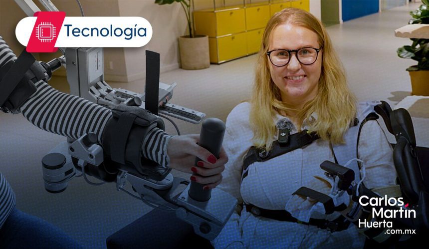 Noruega desarrolla el primer exoesqueleto de brazo completo para pacientes con ictus