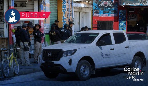 Fuerzas federales y estatales realizan operativo en la 46 poniente