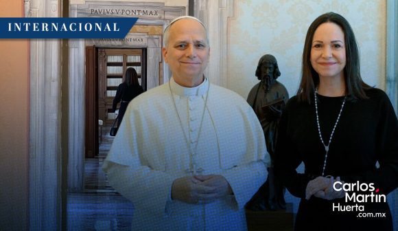 Papa León XIV recibe a María Corina Machado