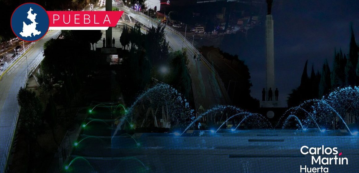 Pepe Chedraui inaugura la rehabilitación de la fuente Hermanos Serdán