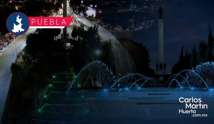 Pepe Chedraui inaugura la rehabilitación de la fuente Hermanos Serdán