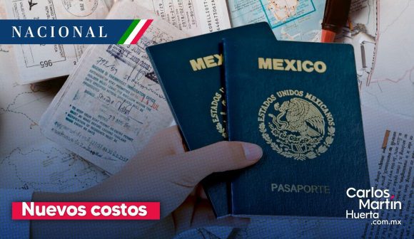 Nuevos costos del pasaporte este 2026