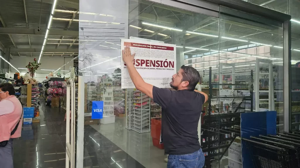 Profeco suspende 23 tiendas de mercancía asiática y decomisa casi 500 mil productos en Puebla y Tlaxcala