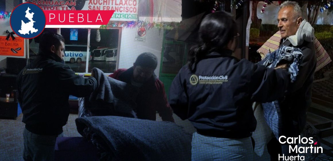 Protección Civil invita a usar dormitorios temporales ante las bajas temperaturas