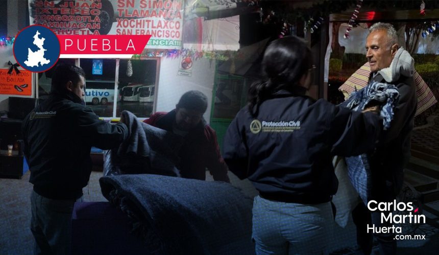 Protección Civil invita a usar dormitorios temporales ante las bajas temperaturas