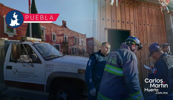 Activan protocolos y realizan supervisiones tras sismo en Puebla capital