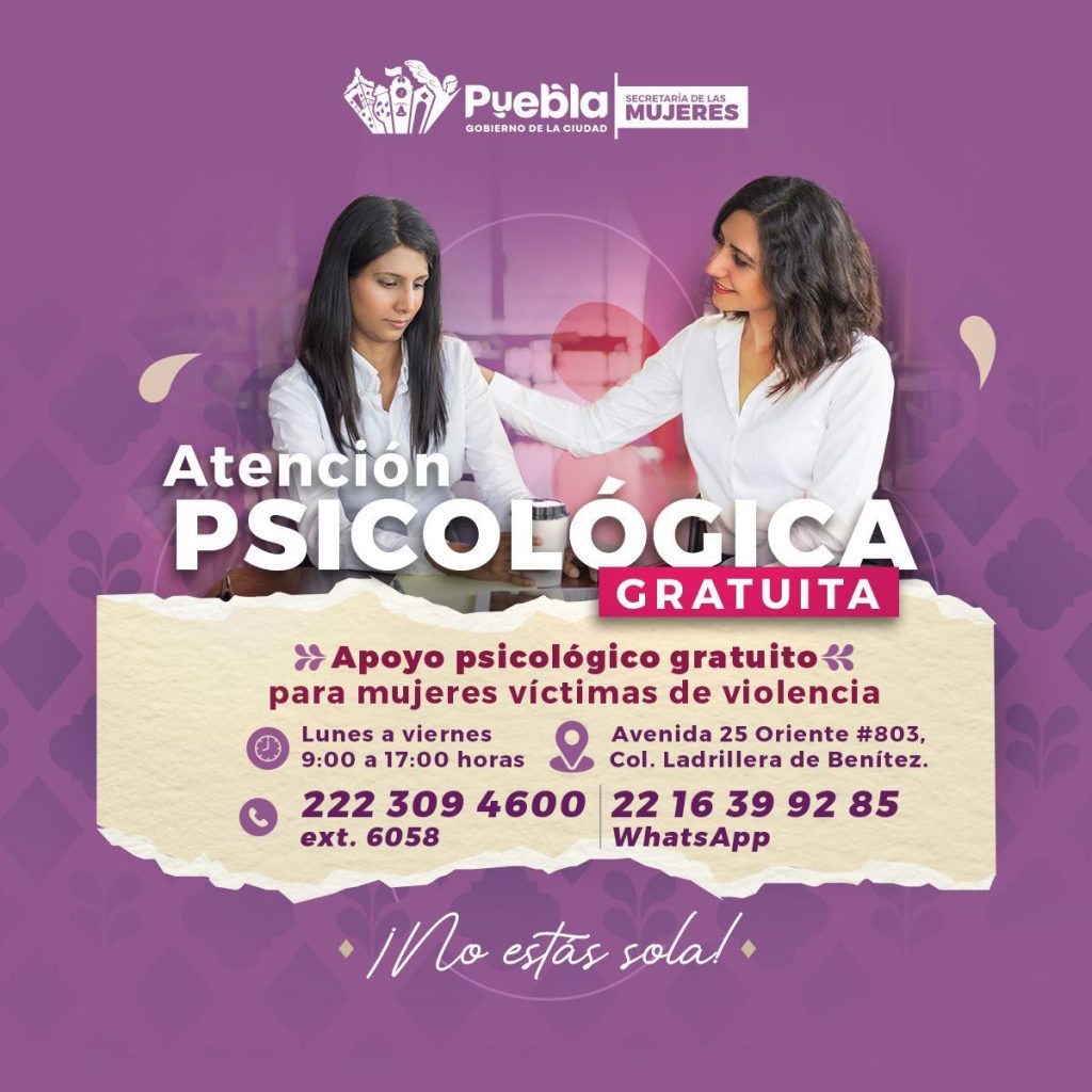 Puebla Capital fortalece atencion juridica y psicologica para mujeres 3
