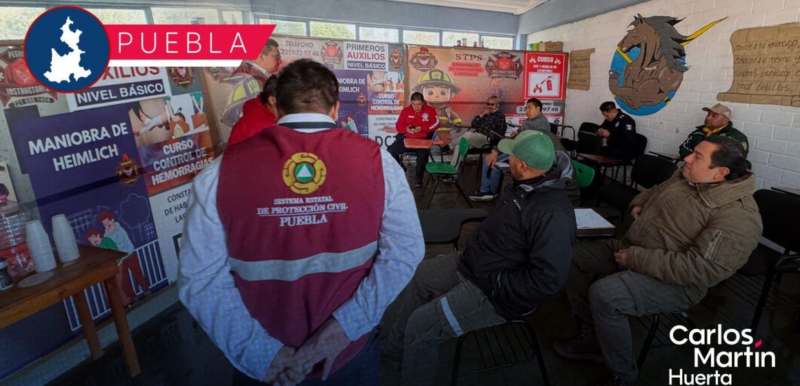 Puebla fortalece estrategia integral para el combate de incendios forestales