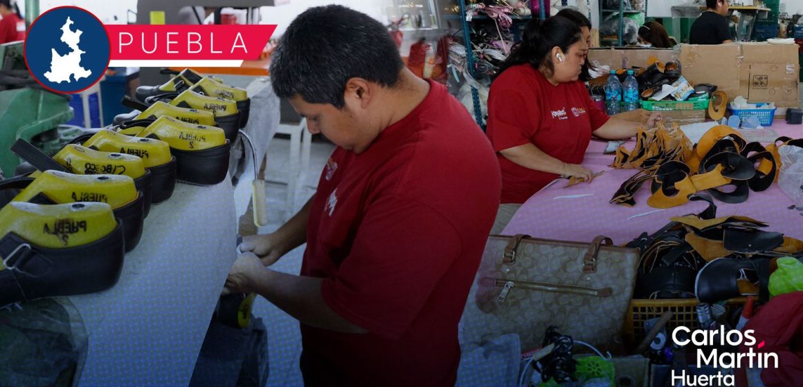Puebla fortalece la industria del calzado con proyecto para procesar piel