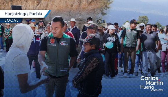 Roberto Solís impulsa la rehabilitación de infraestructura agrícola en Huejotzingo