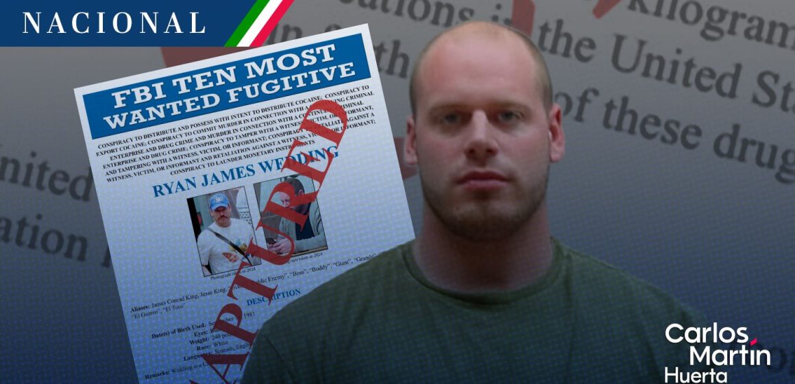 Ryan James Wedding detenido en México Cae en México Ryan James Wedding, exatleta olímpico y objetivo prioritario del FBI