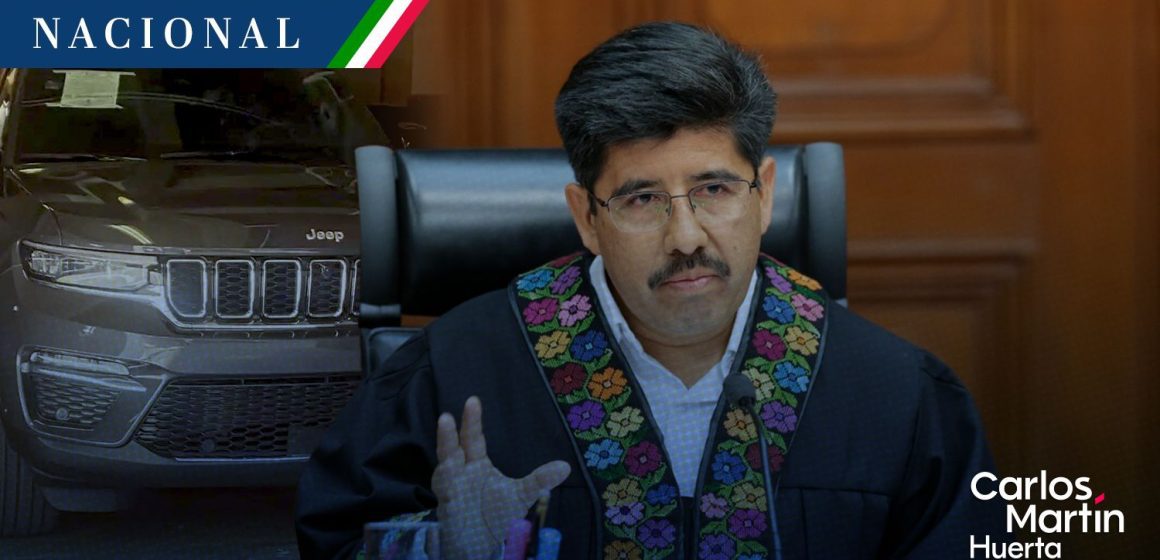 SCJN no utilizará camionetas blindadas; “vamos a funcionar con la debida austeridad”: Hugo Aguilar Ortiz