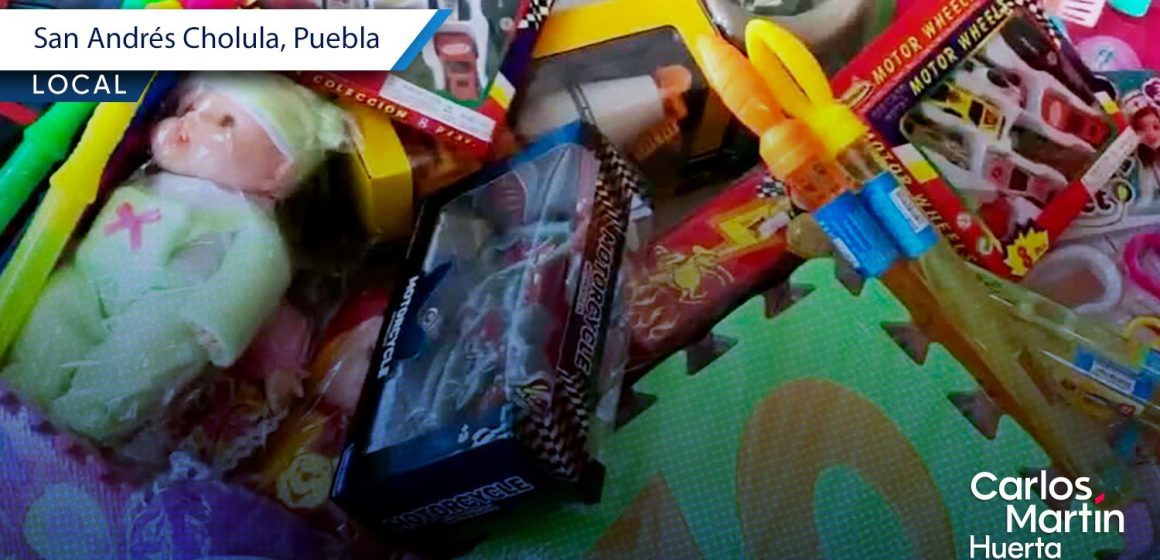 San Andrés Cholula concluye con éxito la colecta “Regala una Sonrisa”