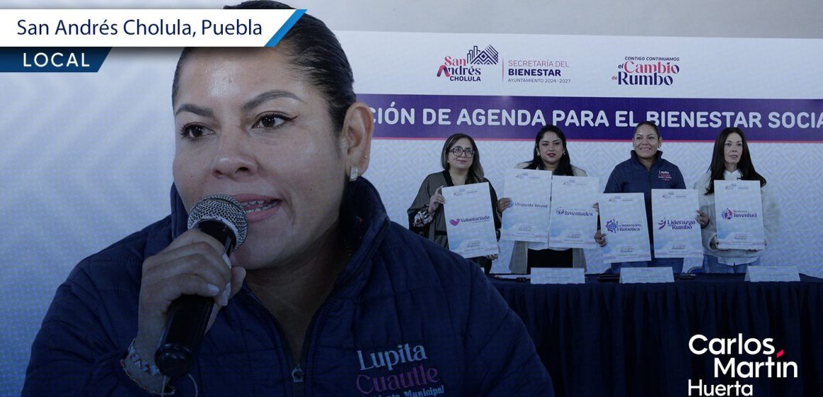 San Andrés Cholula presenta programas sociales y agenda integral para el Bienestar Social 2026
