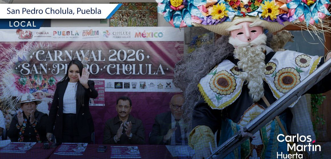 San Pedro Cholula presenta su Carnaval 2026