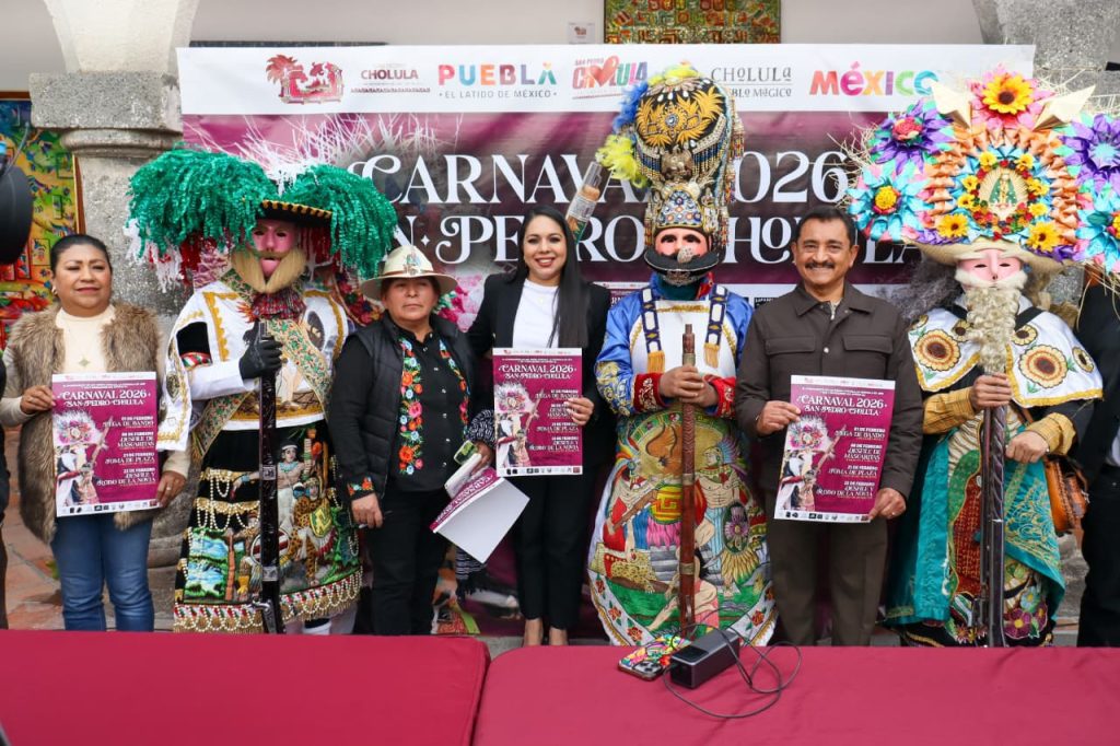San Pedro Cholula presenta su Carnaval 2026