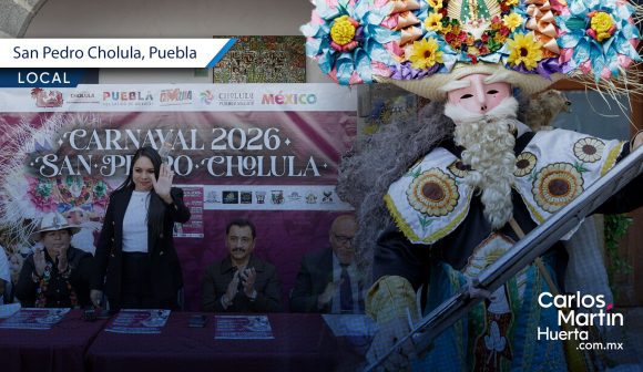 San Pedro Cholula presenta su Carnaval 2026