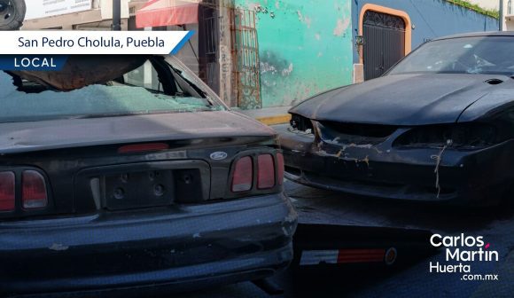 San Pedro Cholula retira vehículos abandonados para mejorar la seguridad y movilidad