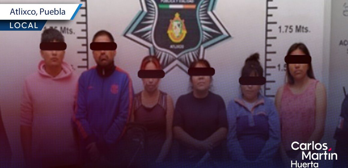 Seis detenidos en Atlixco tras persecución policial por portación de armas