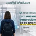BUAP convoca al seminario “IA responsable para nuevas generaciones”