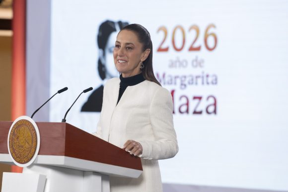 Sheinbaum reitera condena de intervención en Venezuela