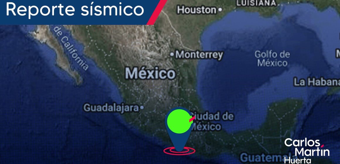 Sismo magnitud 6.5 con epicentro en San Marcos, Guerrero, sacude a Puebla