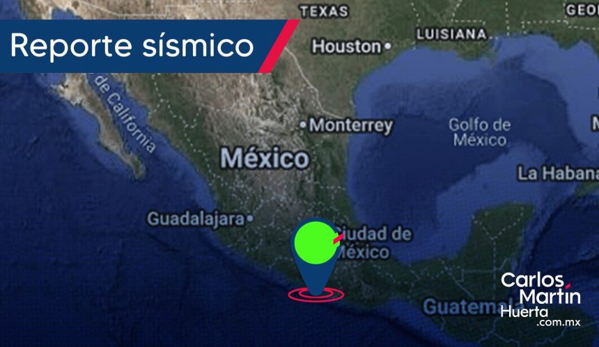 Sismo magnitud 6.5 con epicentro en San Marcos, Guerrero, sacude a Puebla