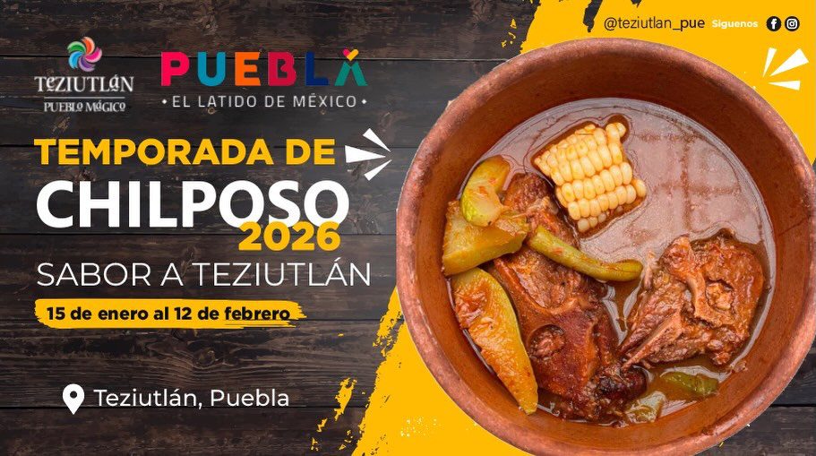 Teziutlán se prepara para la Temporada de Chilposo 2026