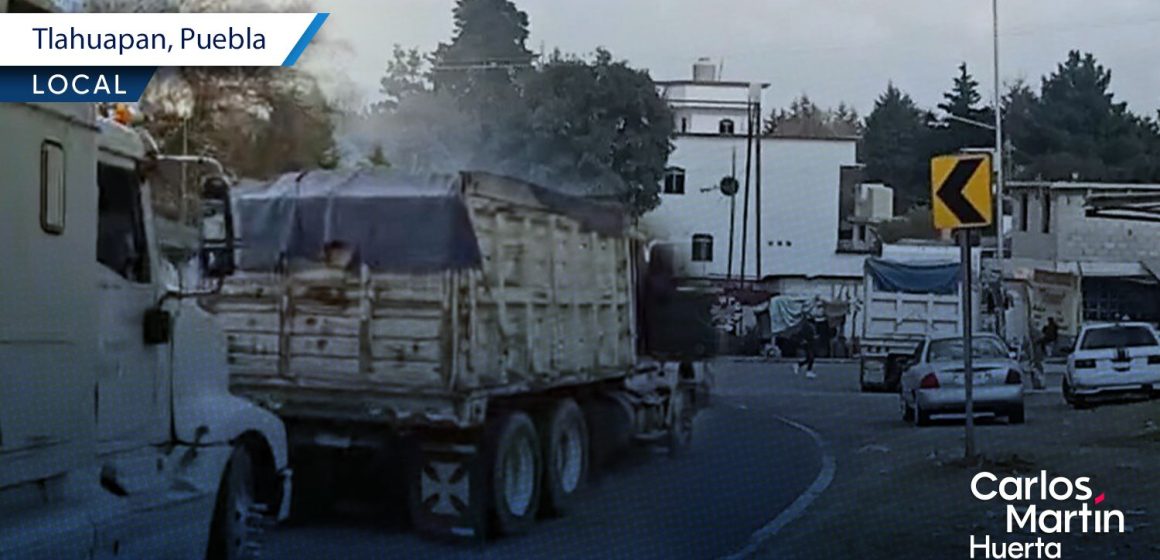 Transportistas denuncian extorsión de la Guardia Nacional; acusan cobro de “derecho de piso” en Tlahuapan