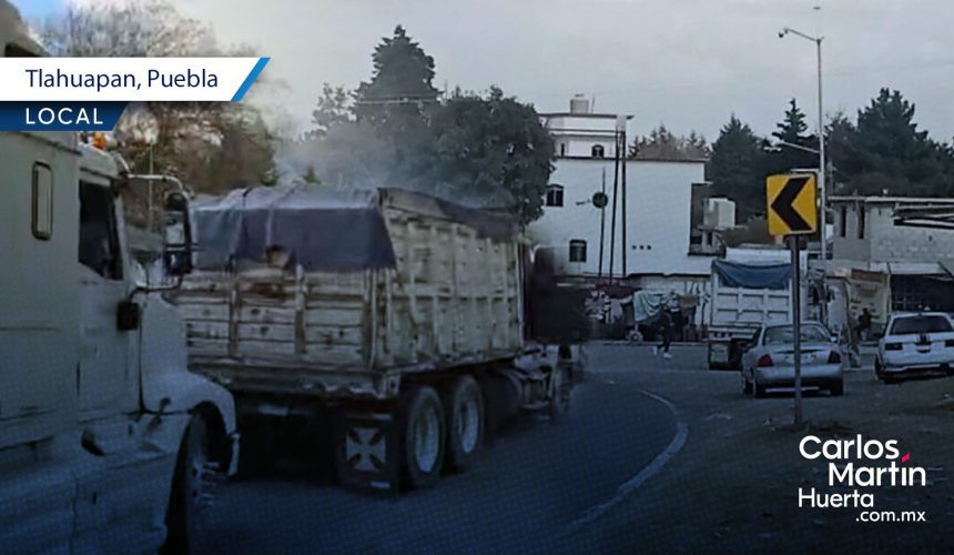 Transportistas denuncian extorsión de la Guardia Nacional; acusan cobro de “derecho de piso” en Tlahuapan