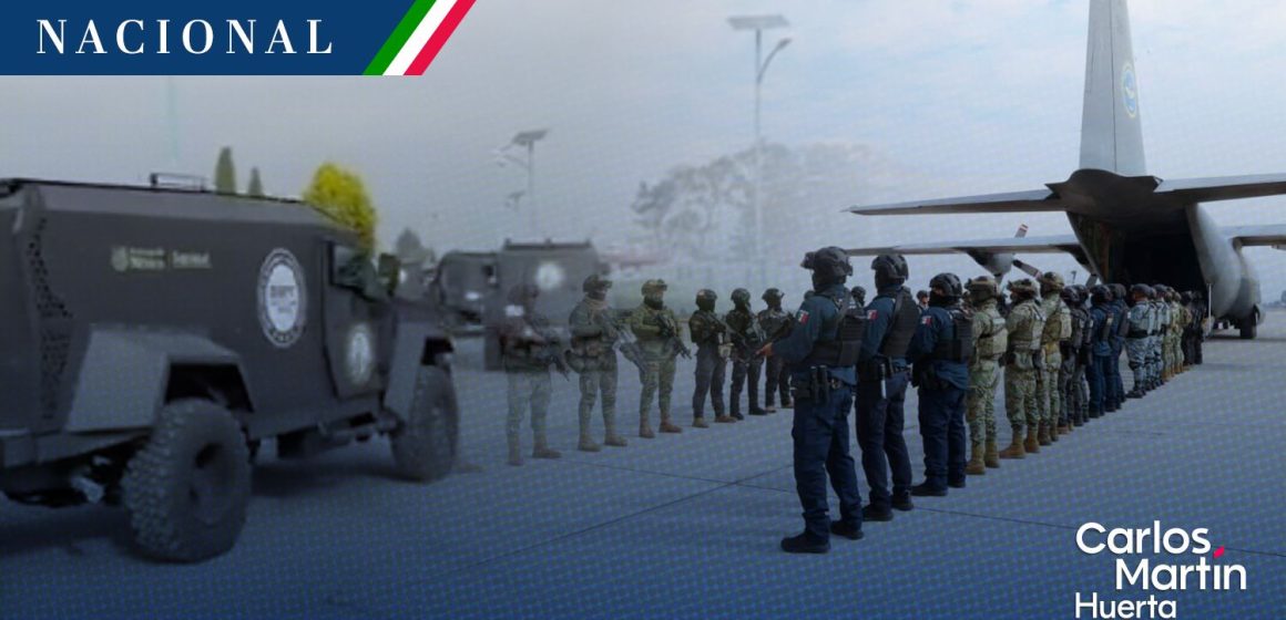 México traslada a 37 operadores criminales de alto impacto a Estados Unidos