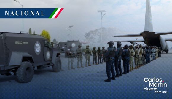 México traslada a 37 operadores criminales de alto impacto a Estados Unidos