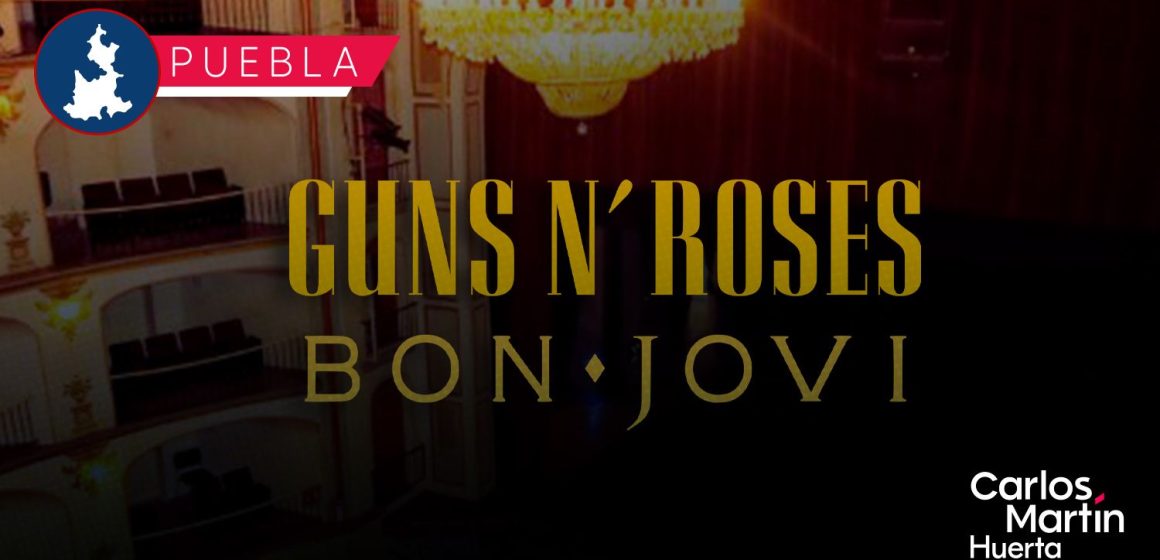 Tributo a Guns N’ Roses y Bon Jovi llega a Puebla