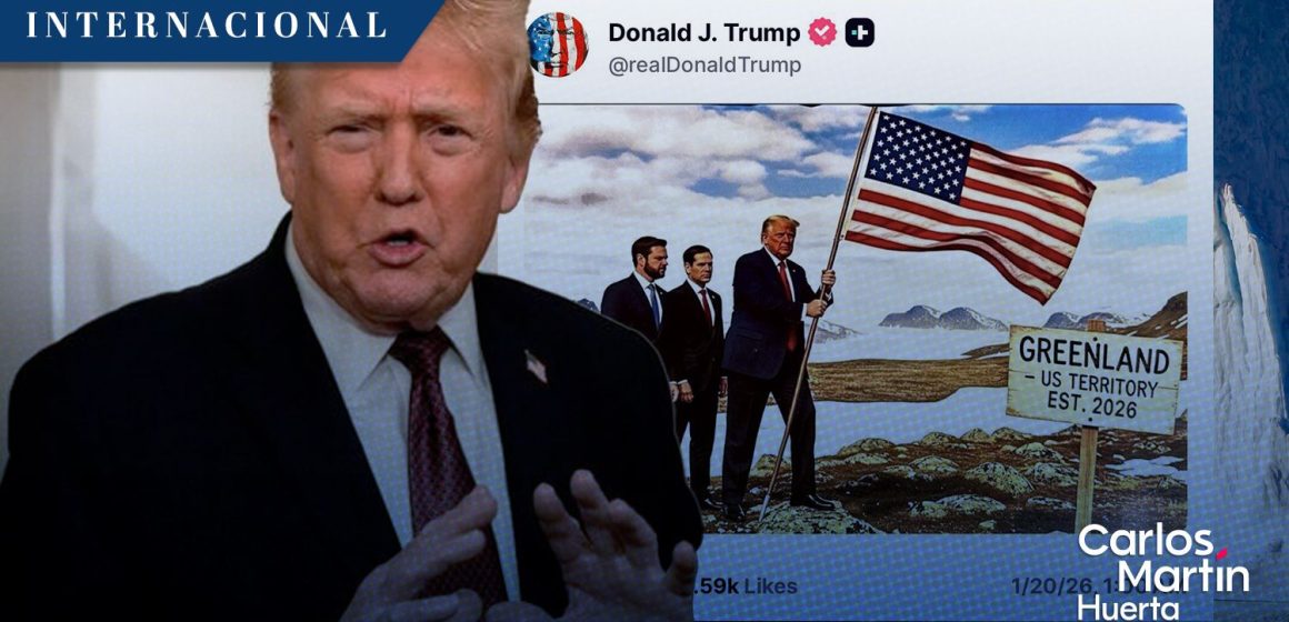 Trump utiliza IA para “anexionar” Groenlandia